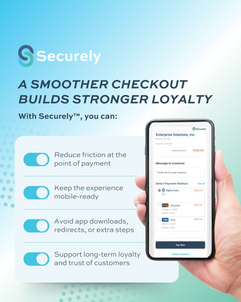 Securely — checkout loyalty